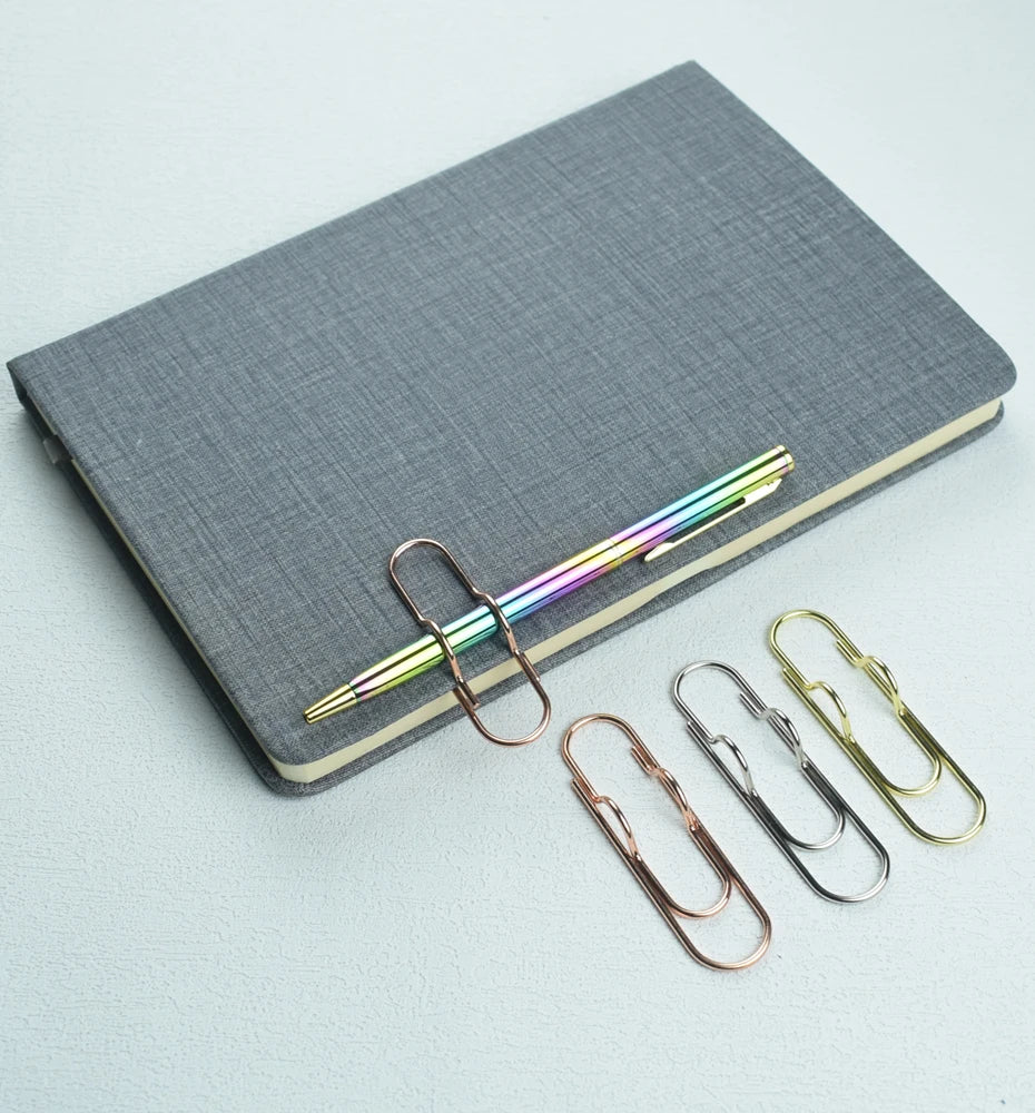 Multi-Function Metal Paper Clip Set