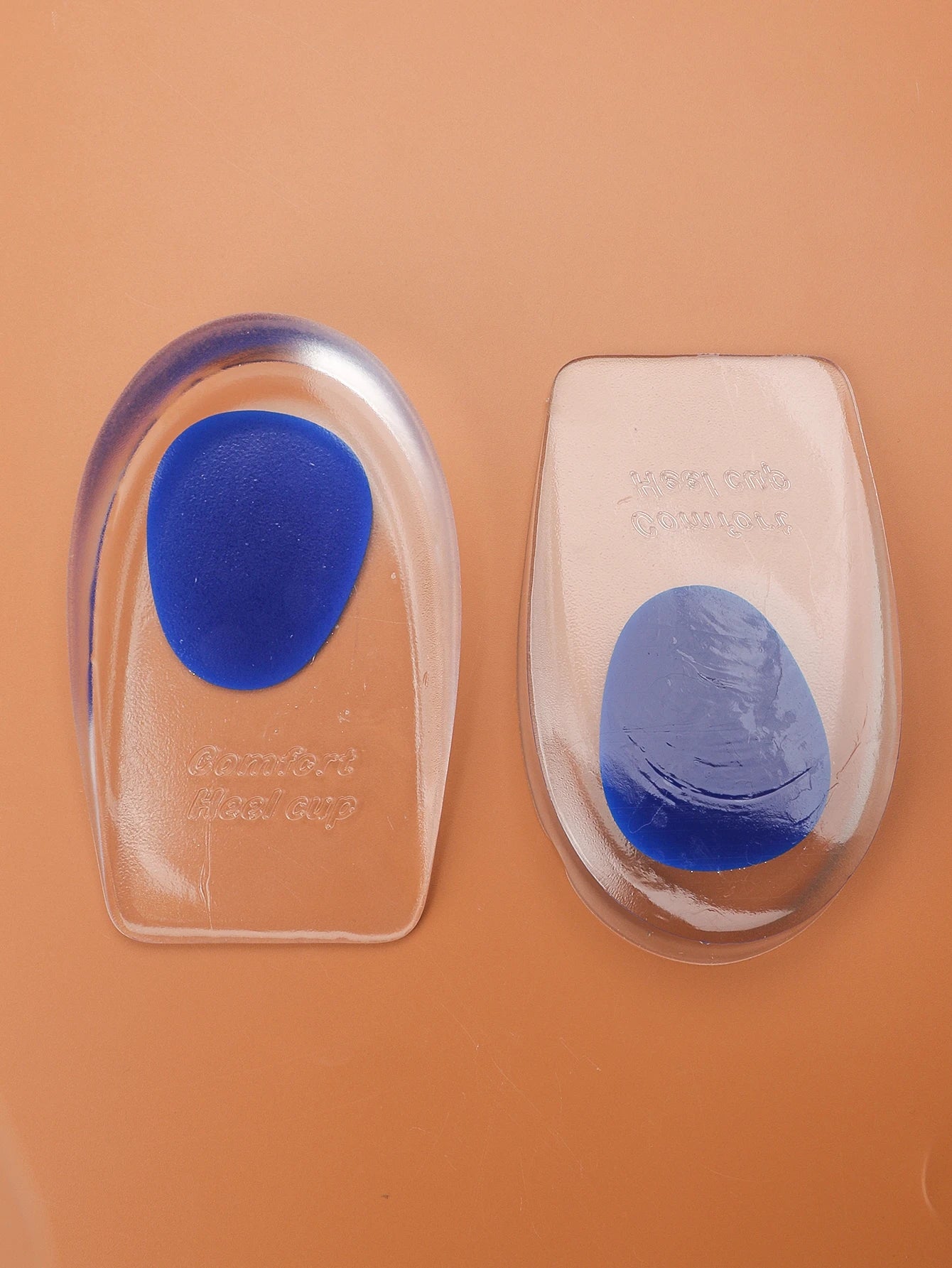 Silicone Gel Heel Cups for Pain Relief & Shock Absorption
