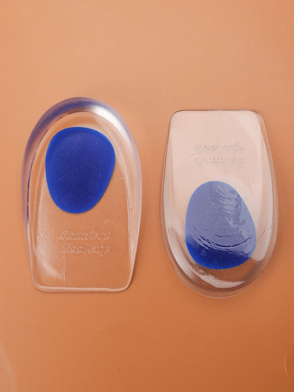 Silicone Gel Heel Cups for Pain Relief & Shock Absorption