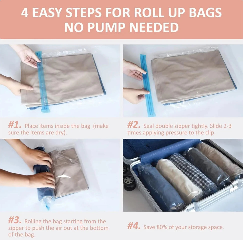 Travel Compression Storage Bags