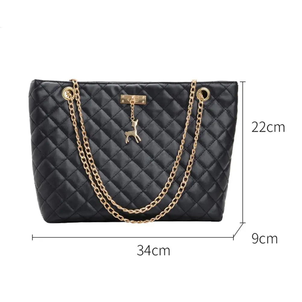 PU Leather Women Shoulder Bag