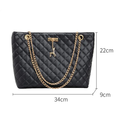 PU Leather Women Shoulder Bag