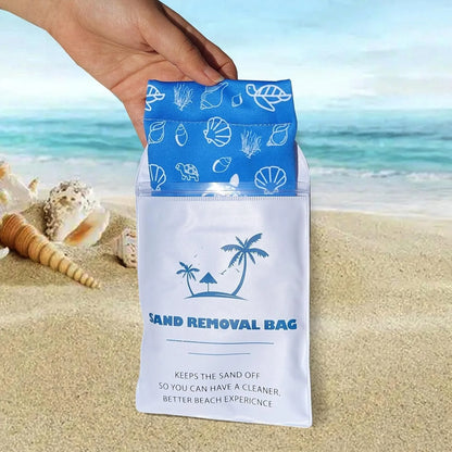 Magic Sand Remover Bag for Beach & Travel