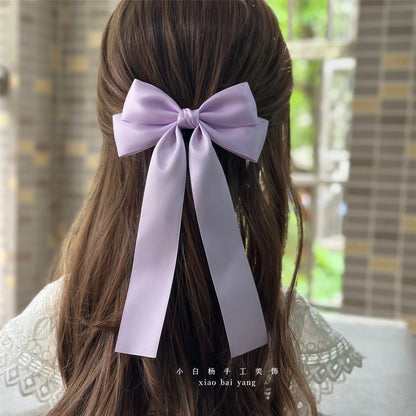 Korean Style Fabric Hair Bow Clip