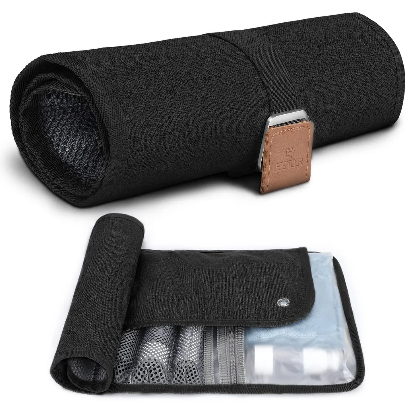Travel Roll-Up Toiletry Bag