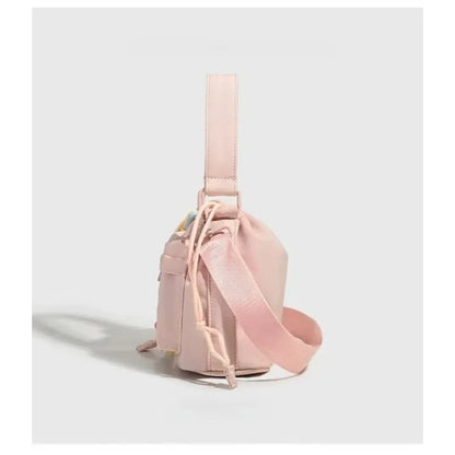 Minimalist Nylon Crossbody Shoulder Bag