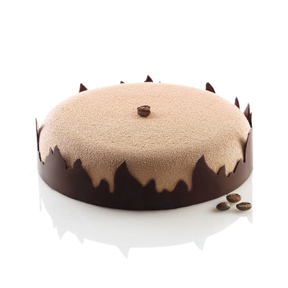Water Droplet & Flame Texture Silicone Cake Mold