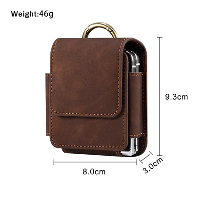 Leather Belt Clip Holster Case for Foldable Phones
