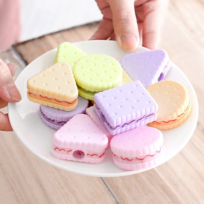 Biscuit Shape Pencil Sharpener Set
