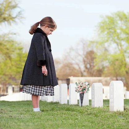 Memorial Floral Cone Vase Set