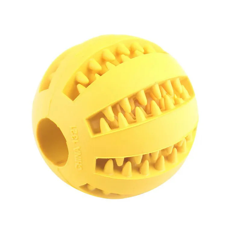 Interactive Treat Dispensing Dog Ball