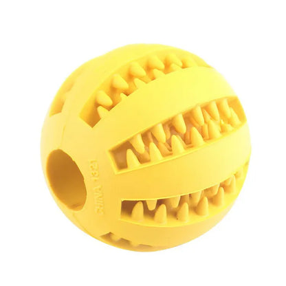 Interactive Treat Dispensing Dog Ball