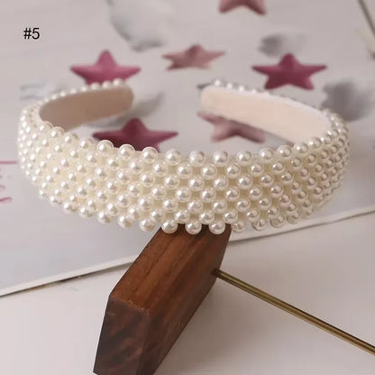 Retro Pearl Headband