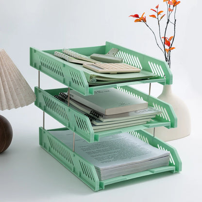 Multi-Layer File Tray Organizer