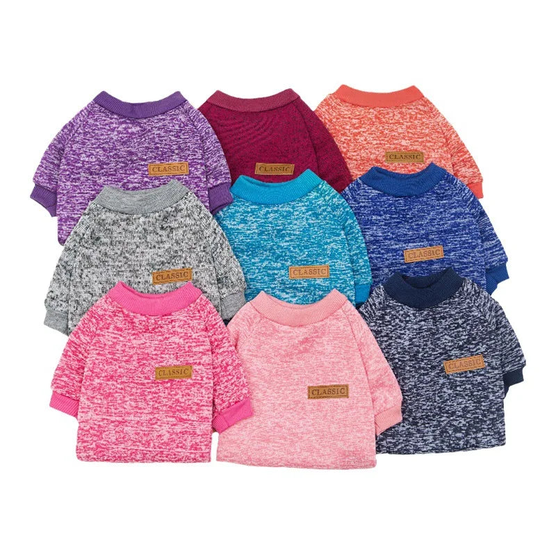 Warm Fleece Dog Pullover Jacket