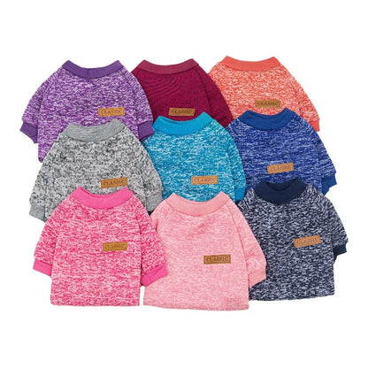 Warm Fleece Dog Pullover Jacket