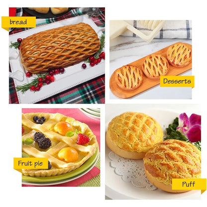 Plastic Lattice Pastry Roller Cutter