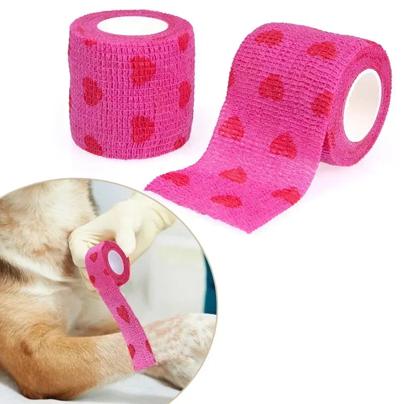 Self-Adhesive Pet Medical Bandage Wrap
