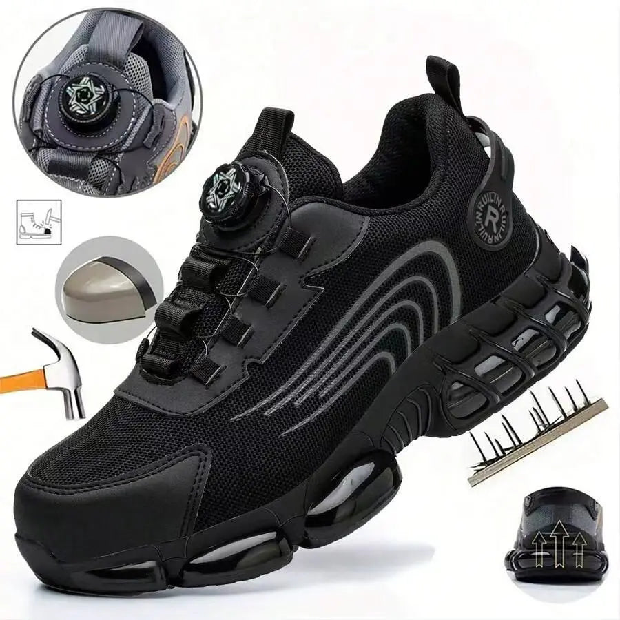 Men’s Steel Toe Work Safety Shoes