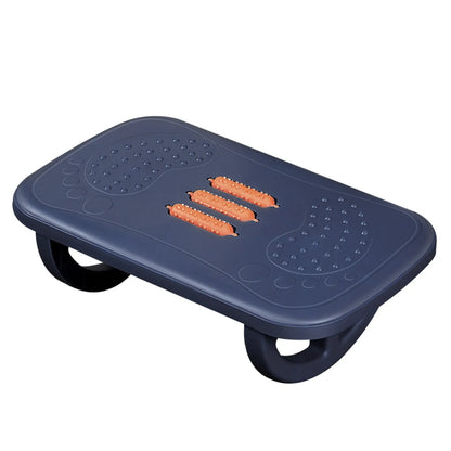 Rocking Footrest with Foot Massage Rollers for Desk
