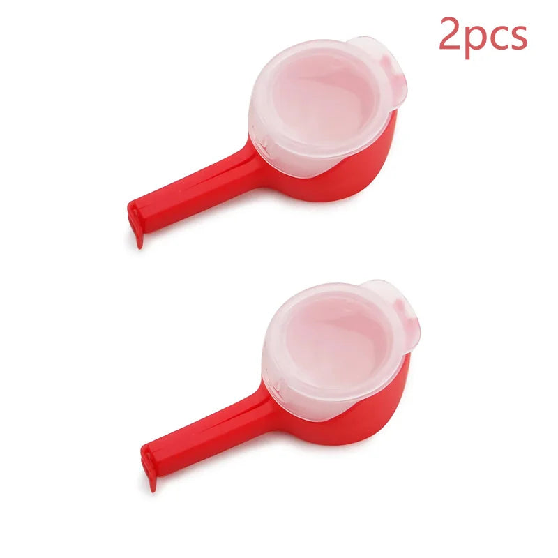 Snack Sealing Clip with Pouring Spout