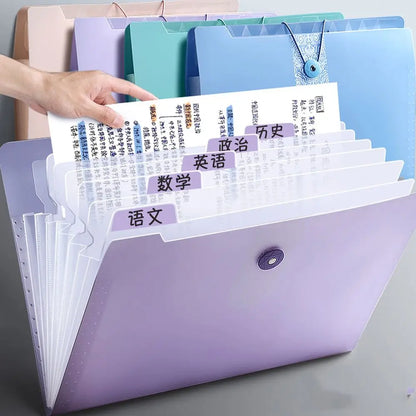 Expanding A4 File Organiser