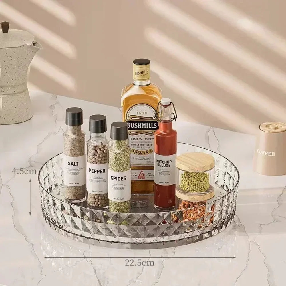 360° Rotating Kitchen Storage Organizer
