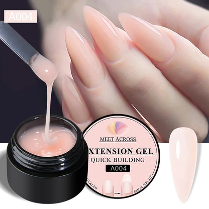 MEET ACROSS 8ML Aurora Extension Gel Polish