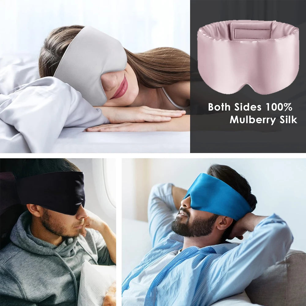 Mulberry Silk Sleep Eye Mask for Women & Men