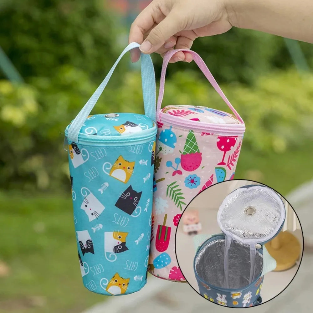 Insulated Drink Carrier Tote Bag
