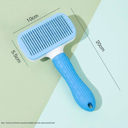 Self-Cleaning Pet Grooming Brush