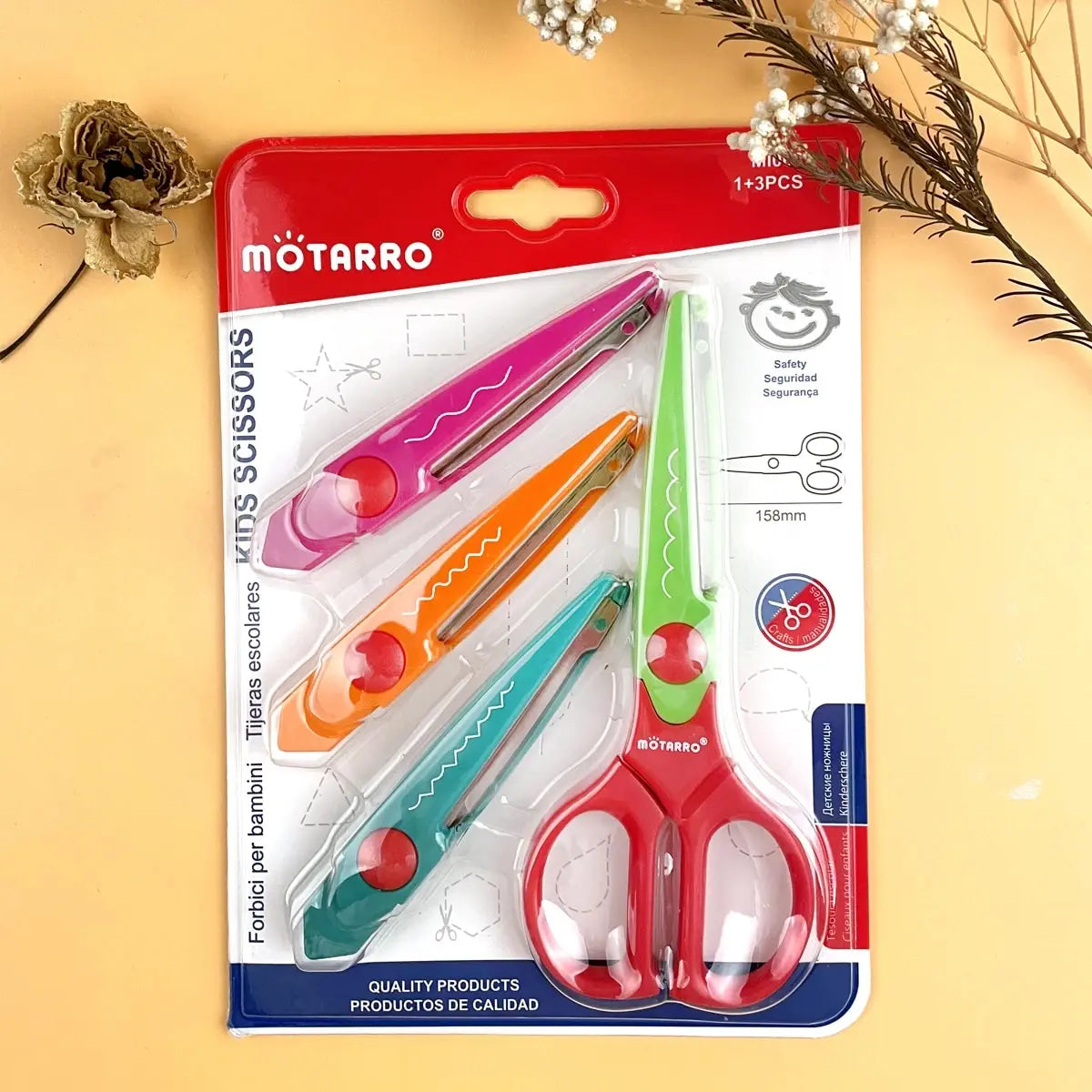 Motarro 4 Style/Set Scissors Student Art Tool Stationery