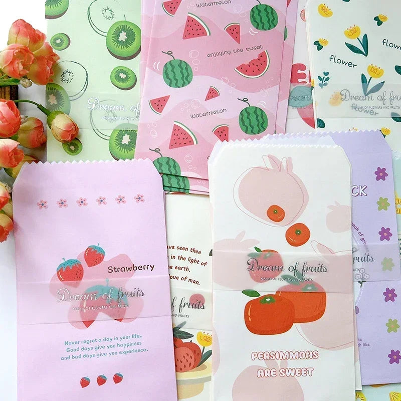 Cute Pattern Paper Envelope Set