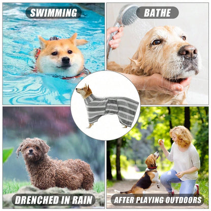 Quick-Drying Microfiber Pet Bath Towel