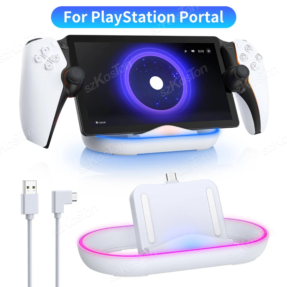 PS Portal Charging Dock Station with RGB Light