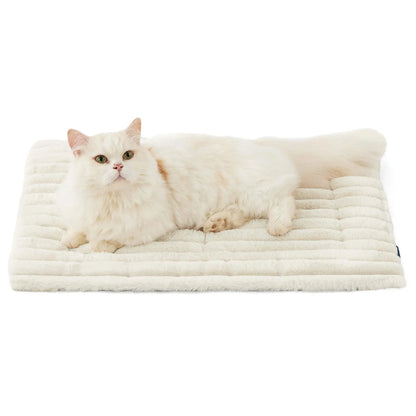 Self-Warming Plush Pet Bed Mat