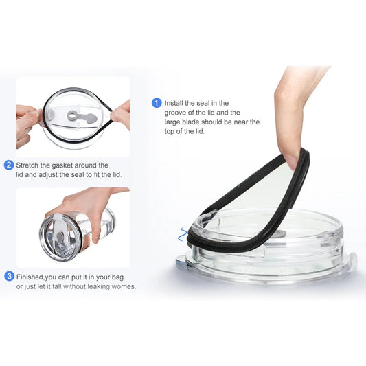 Silicone Replacement Sealing Rings for Contigo Travel Mug Lids