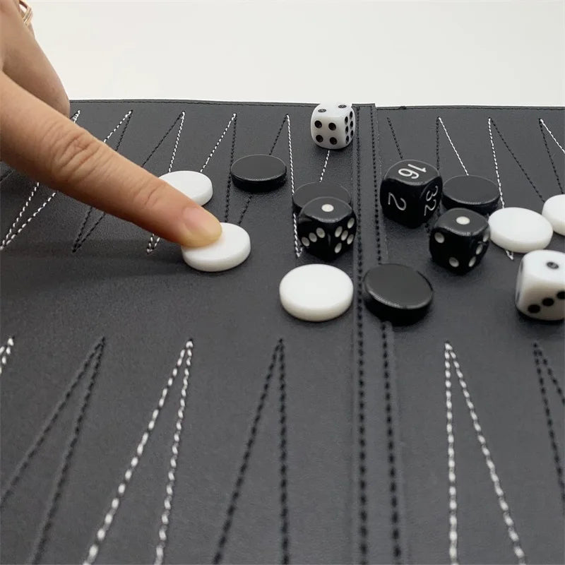 Roll-Up Travel Backgammon Set