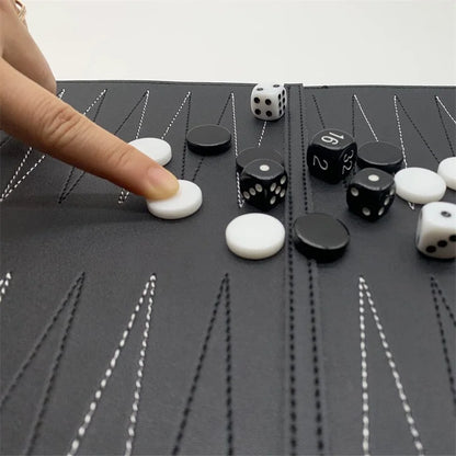 Roll-Up Travel Backgammon Set