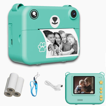 Kids Digital Instant Print Camera with 1080P Video