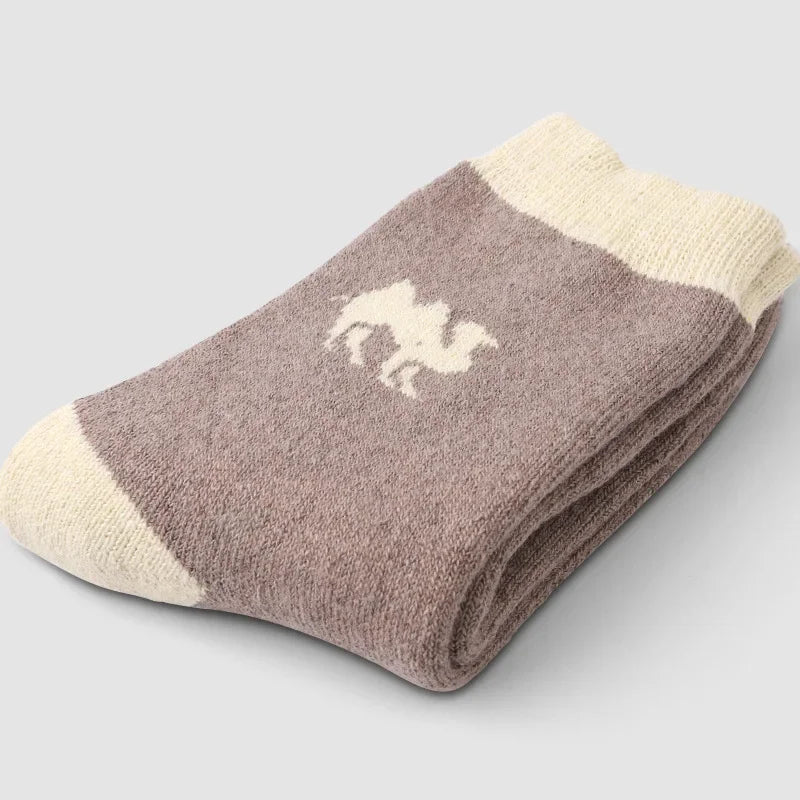 Men’s Thick Winter Wool Socks 5 Pairs