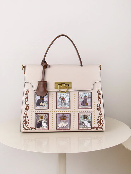 Embroidered Dream House Women’s Handbag