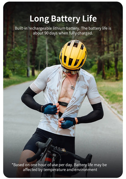 Bluetooth & ANT+ Chest Strap Heart Rate Sensor