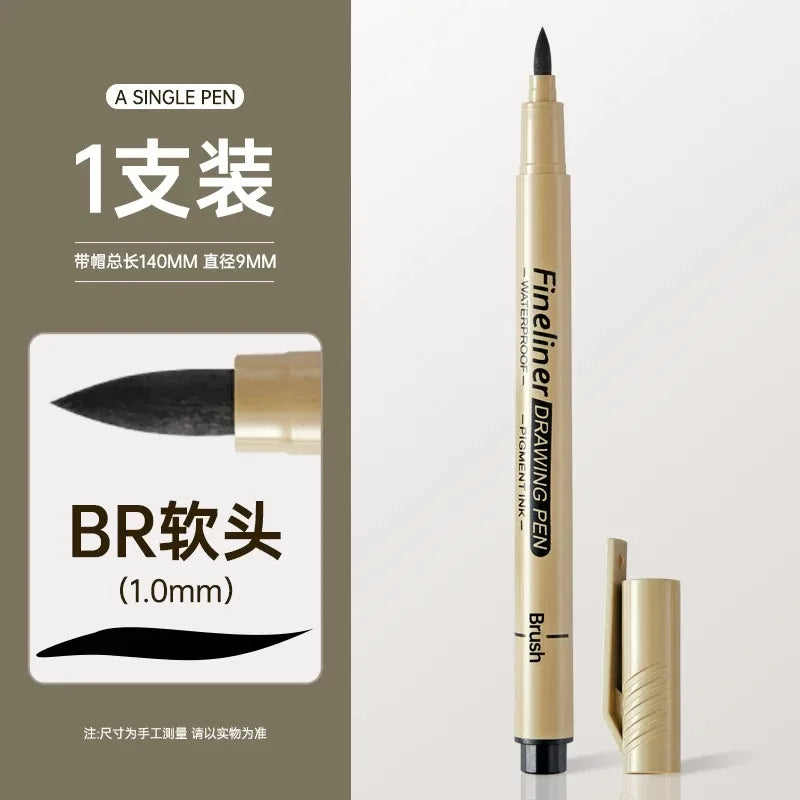 Waterproof Black Fineliner Drawing Pen