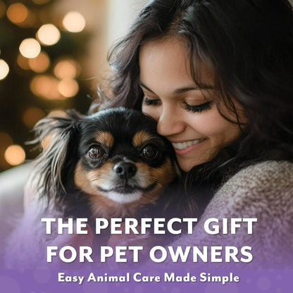 Gentle Pet Grooming Glove for Cats, Dogs & Horses