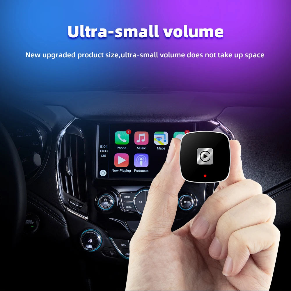 Wireless 2 in1 Carplay Adapter for Android IPhone