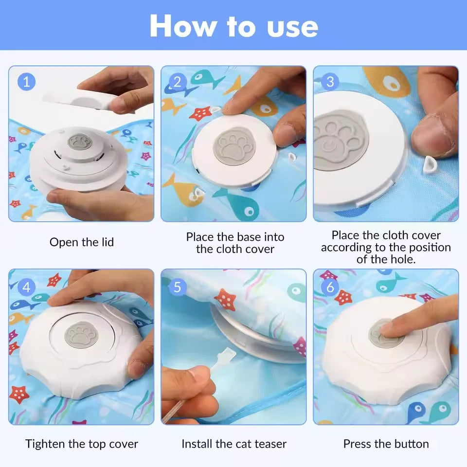 Interactive Cat Hide & Seek Toy