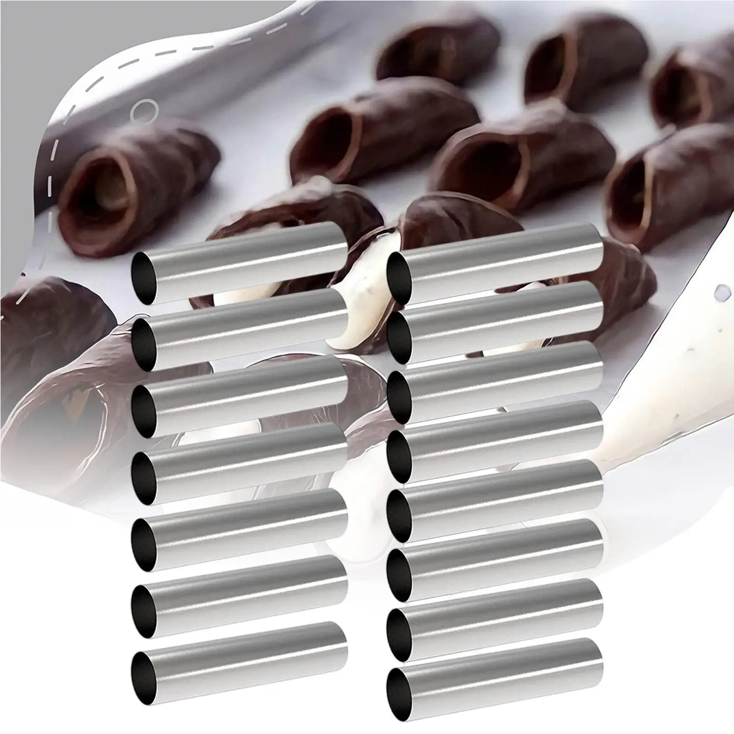 Stainless Steel Cannoli Form Tubes