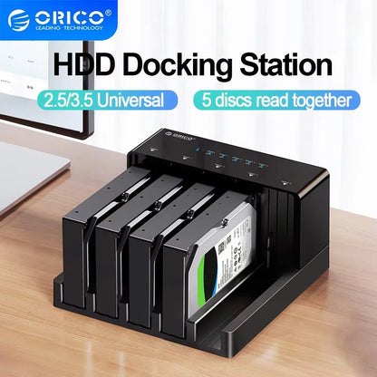 ORICO 5-Bay USB 3.0 HDD & SSD Docking Station