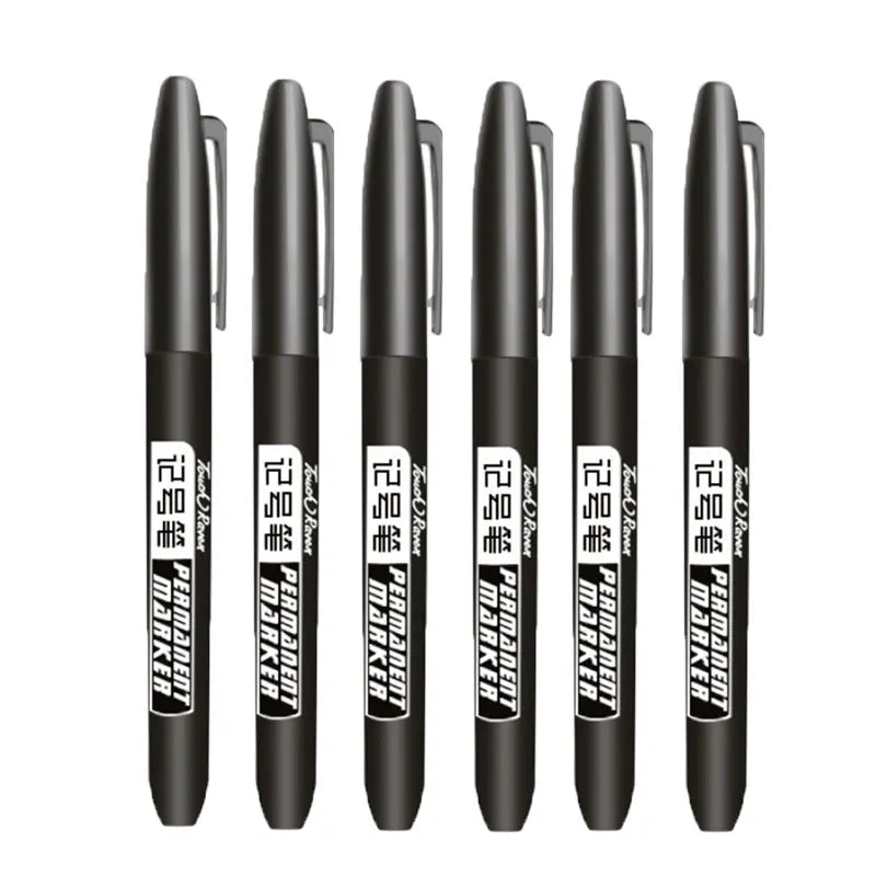 6 Pcs Permanent Marker Pen